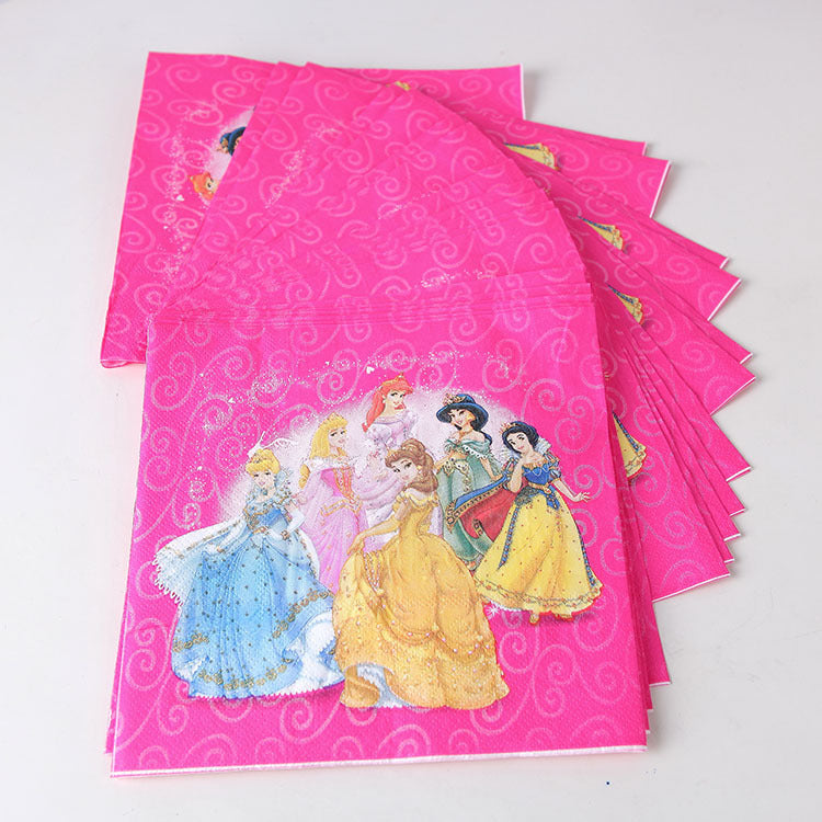 Princesses Disney Napkins, 20-pc