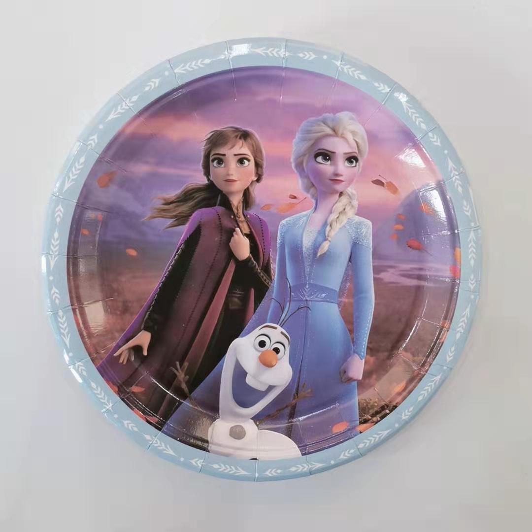 Frozen Plates 7", 10-pc