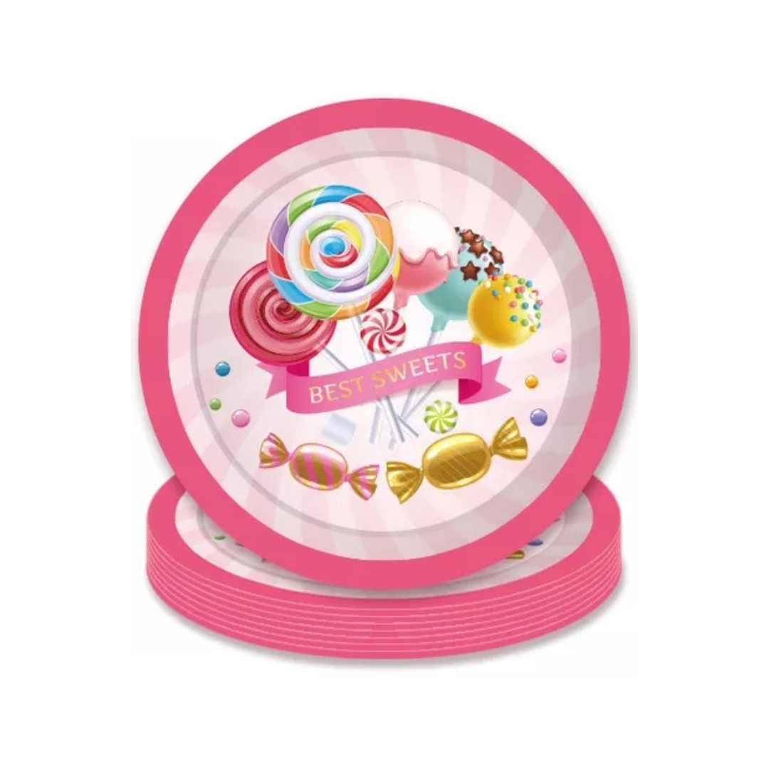 Sweet Plates 7", 8-pc