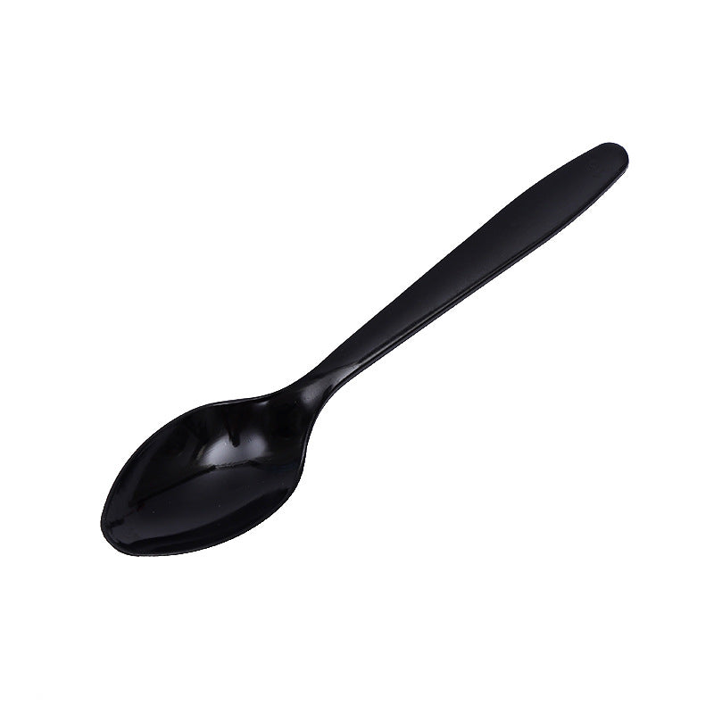 Graduation White, Black and Gold Spoons, 16-pc