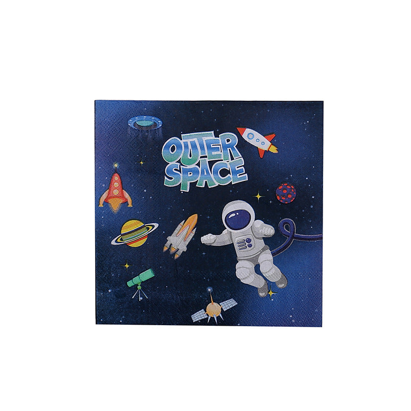 Planet Outer Space Napkins, 16-pc