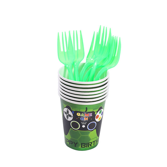 Game On Green Forks, 16-pc