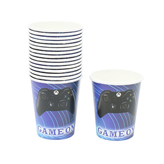 Game On Blue Cups, 16-pc