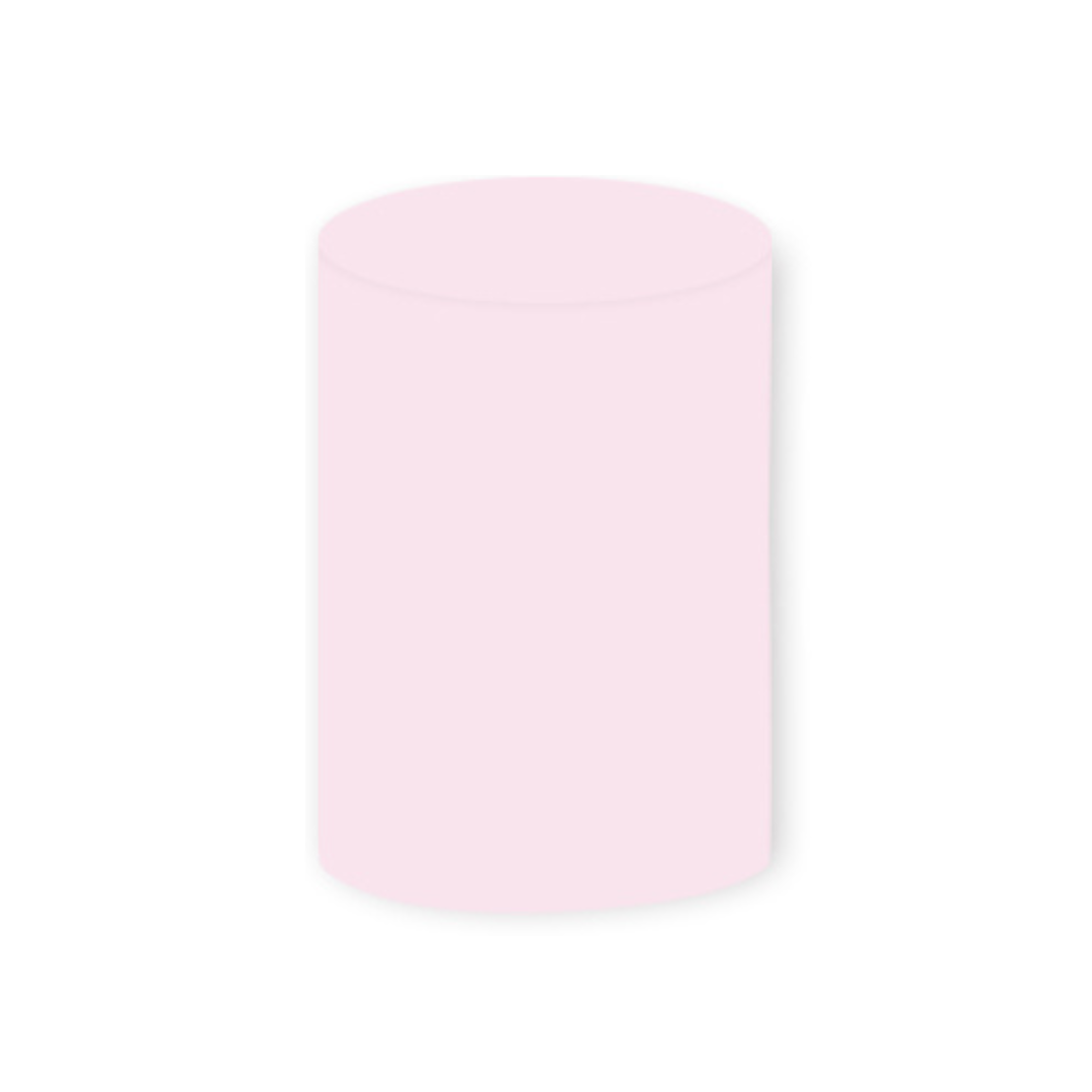 *Rental* Baby Pink Cylinder Large, 40x90 cm