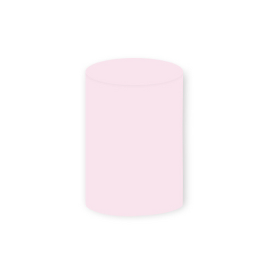 *Location* Cylindre rose bébé moyen, 36x75 cm