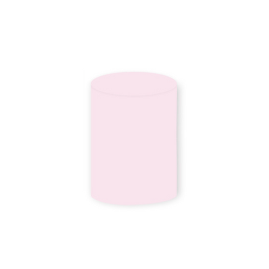 *Rental* Baby Pink Cylinder Small, 33x60 cm