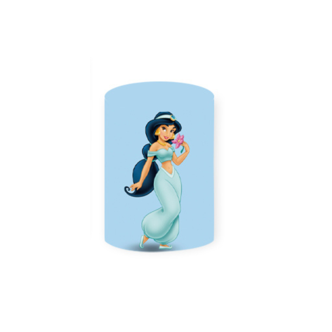 *Rental* Princess Jasmine Cylinder Small, 33x60 cm