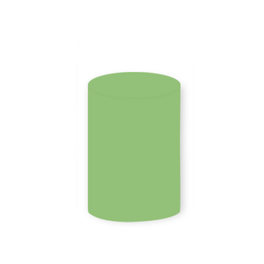 *Rental* Light Green Cylinder Medium, 36x75 cm