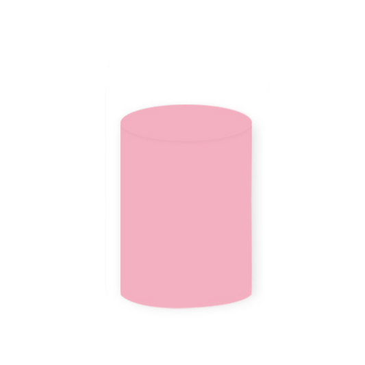 *Rental* Light Pink 2 Cylinder Small, 33x60 cm