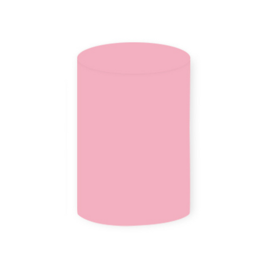 *Rental* Light Pink 2 Cylinder Large, 40x90 cm