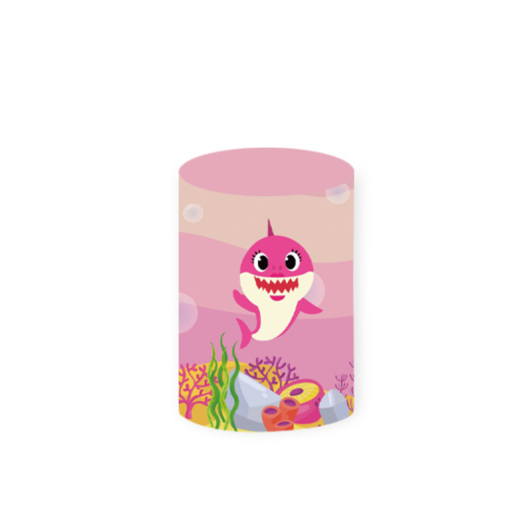 *Rental* Baby Shark Girl Cylinder Medium, 36x75 cm