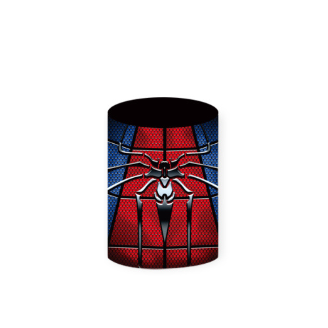 *Rental* Spiderman Red Background Cylinder Large, 40x90 cm