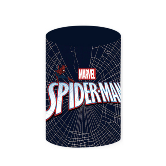 *Rental* Spiderman Web Background Cylinder Large, 40x90 cm