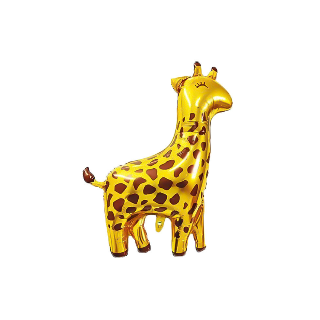 Foil Gold Giraffe Balloon, 32"
