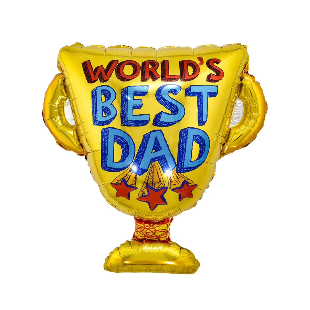 Foil World's Best Dad Balloon, 26"