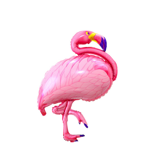 Foil Queen Flamingo Balloon, 38"
