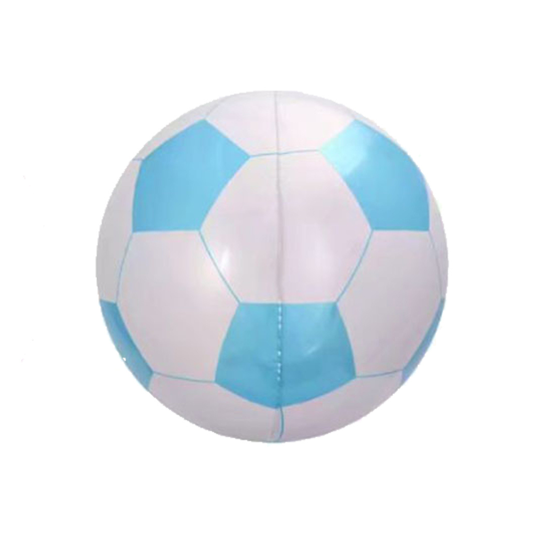 Foil Blue 4D Soccer Balloon, 22"