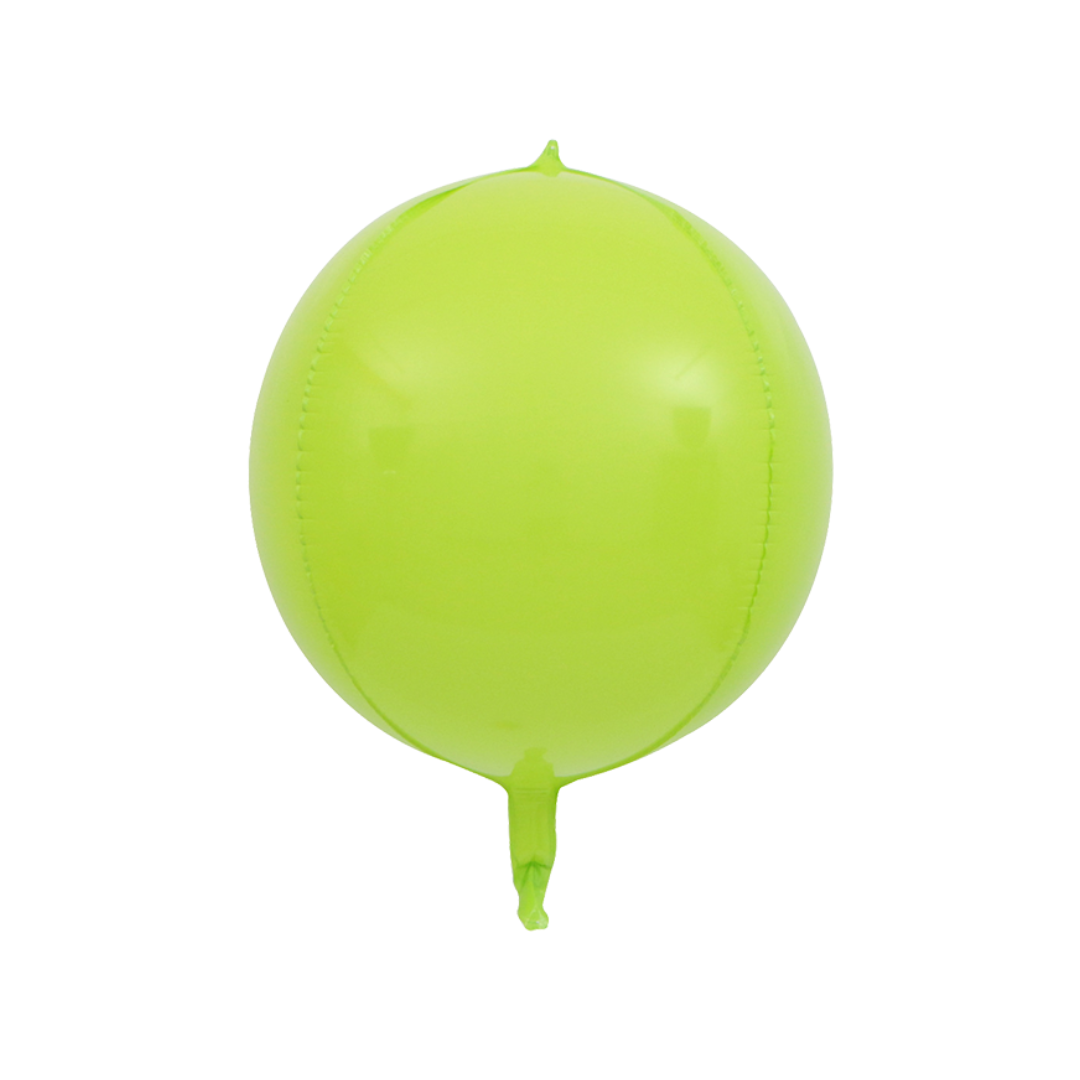 Foil Green 4D Macaron Balloon, 22"