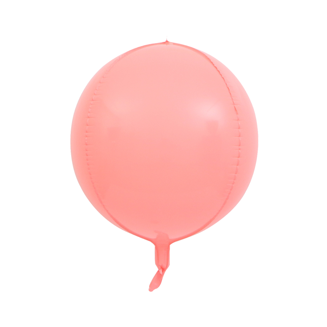 Foil Pink 4D Macaron Balloon, 22"
