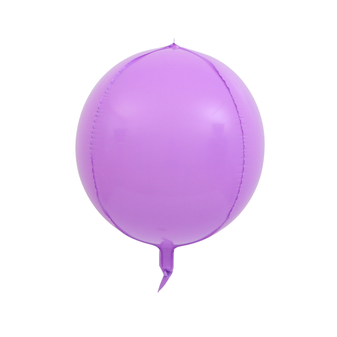 Foil Purple 4D Macaron Balloon, 22"