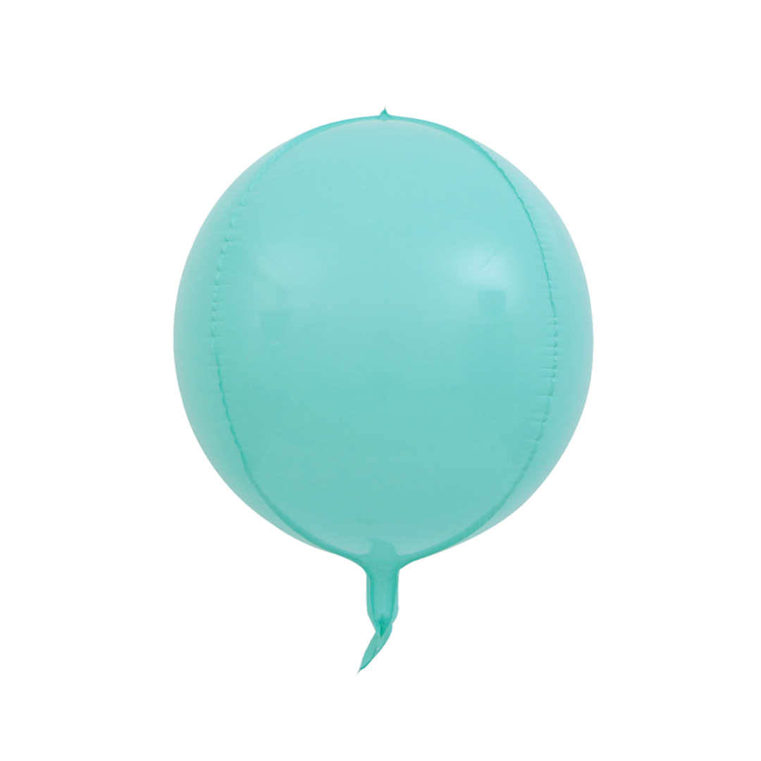 Foil Tiffany Blue 4D Macaron Balloon, 22"