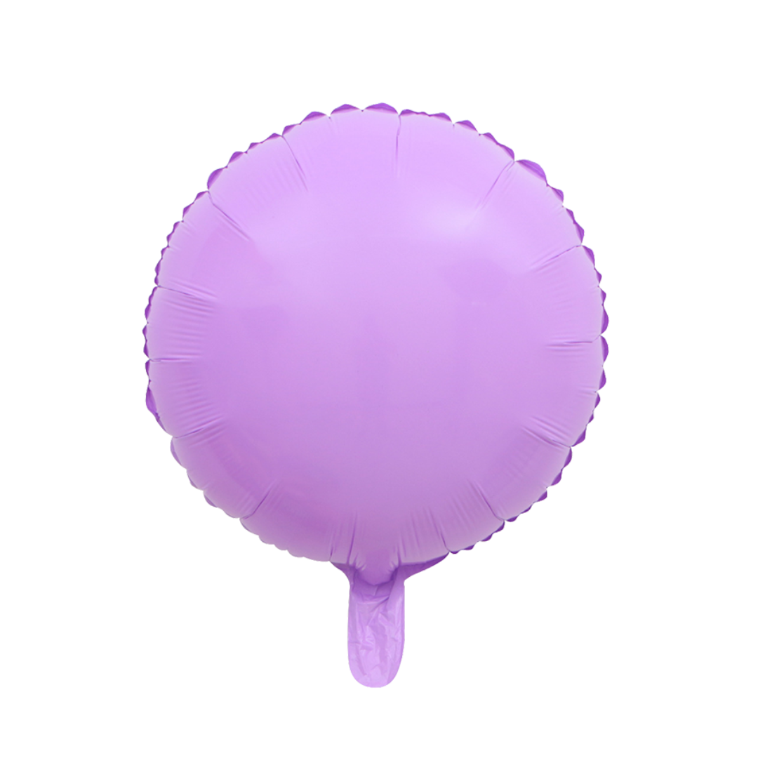 Foil Purple Macaron Balloon, 18"
