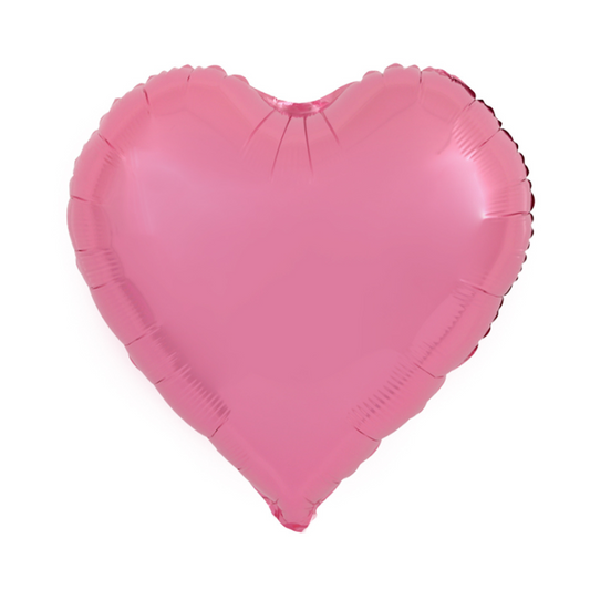 Foil Pearl Pink Heart Balloon, 18"