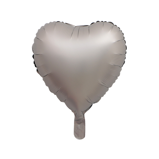 Argent Chrome Coeur 18"