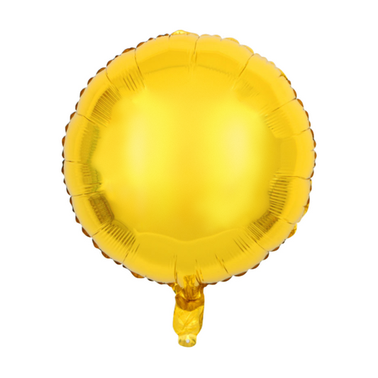Foil Gold Round Balloon, 18"