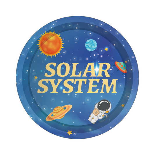 Planet Solar System Plates 9", 8-pc