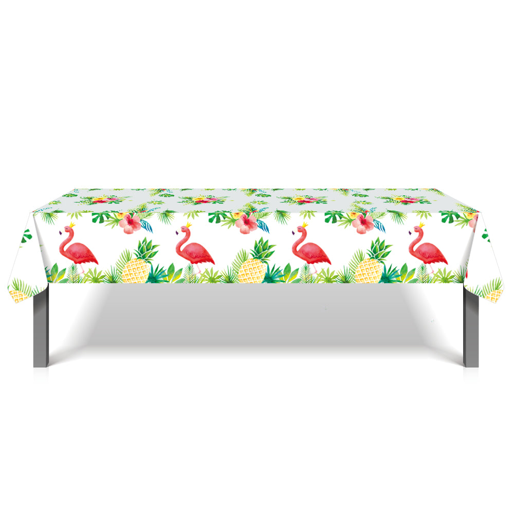 Pineapple and Pink Flamingo Table Cover