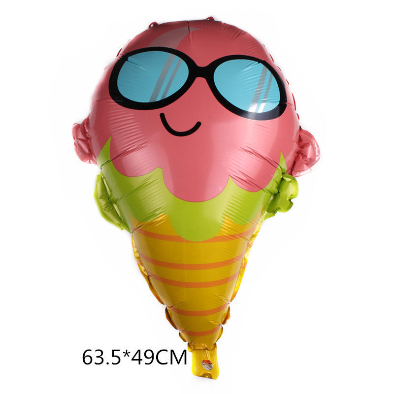 Ice Cream Sunglasses Balloon, 26"