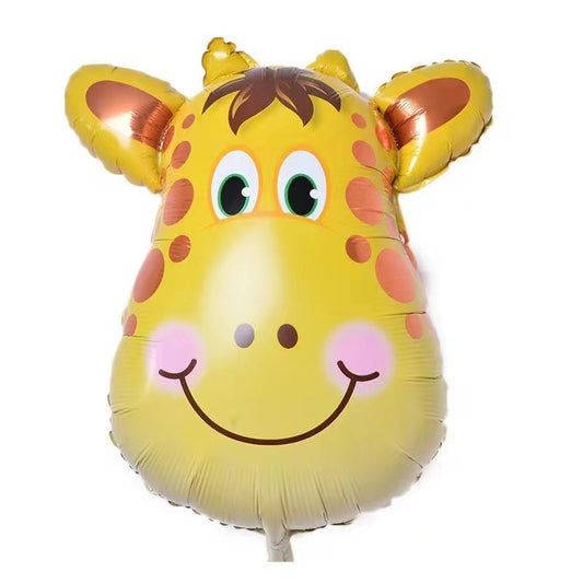 Foil Giraffe Head 25 Balloon"