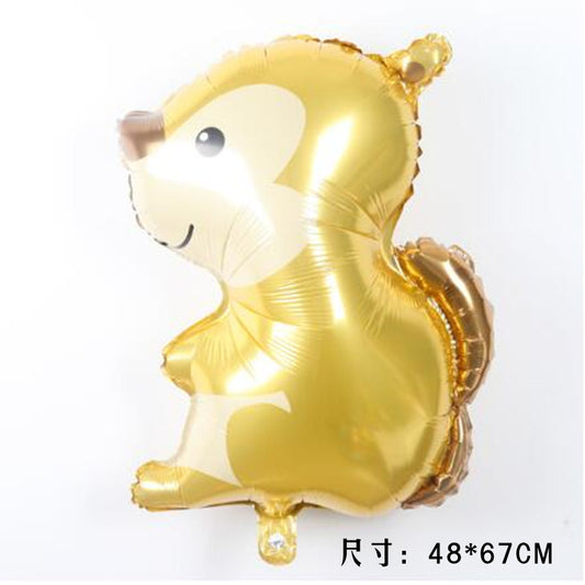 Foil Squirrel Balloon, 26"