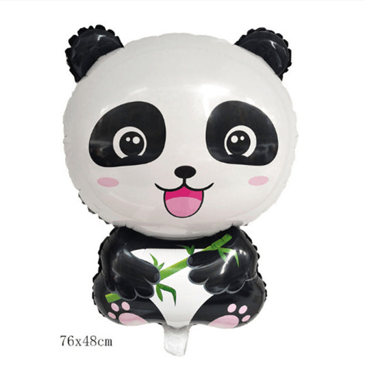 Foil Panda Balloon, 31"