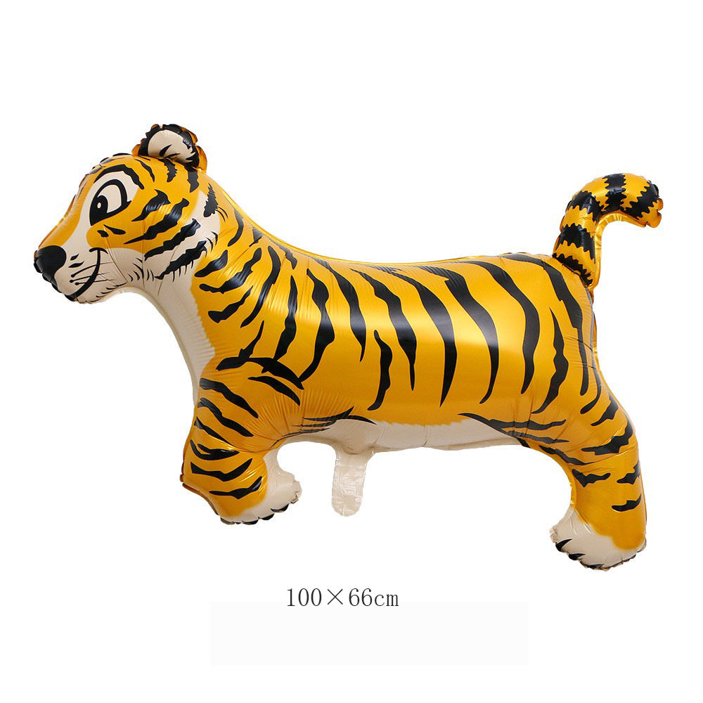 Foil Tiger Balloon, 39"