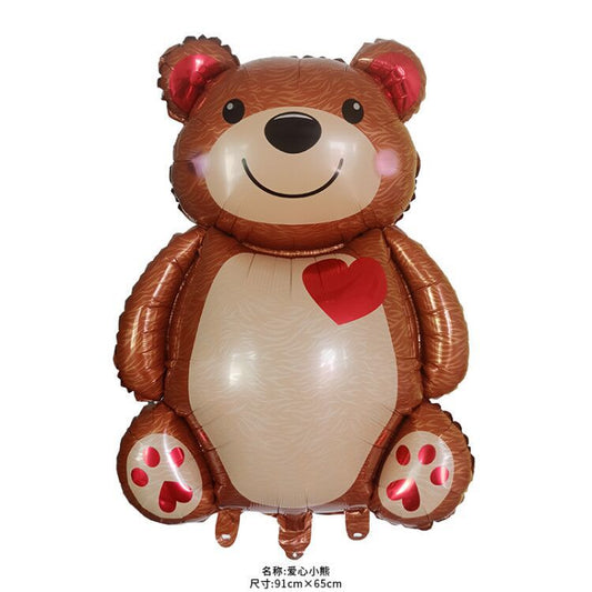 Love Bear Balloon, 36"