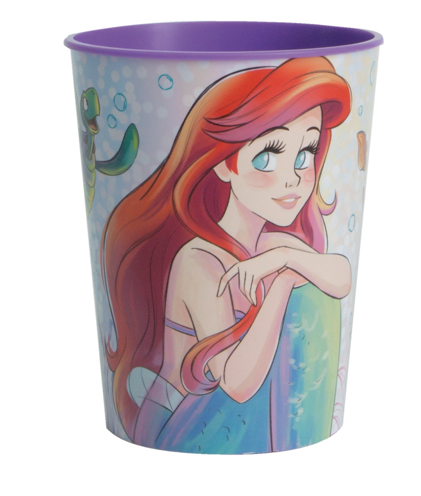 Disney The Little Mermaid Plastic Stadium Cup, 16oz