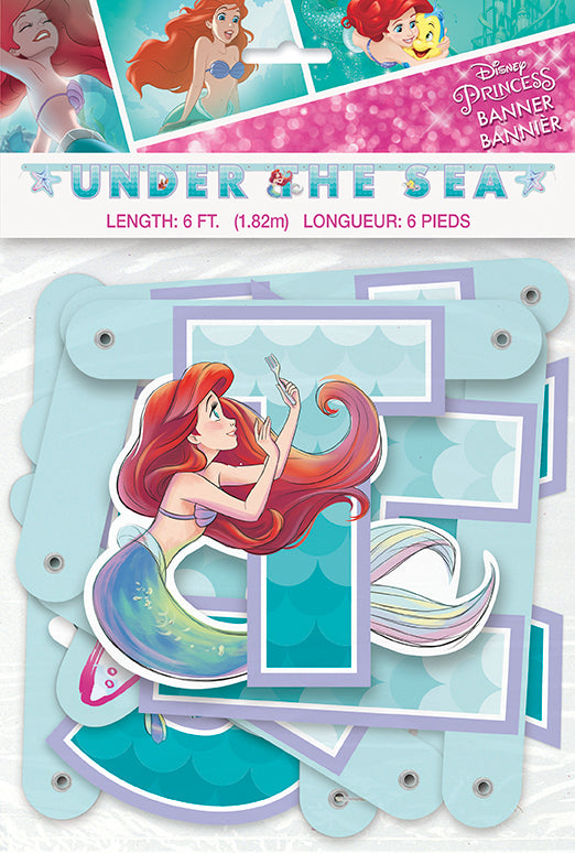 Disney The Little Mermaid Large Jointed Banner