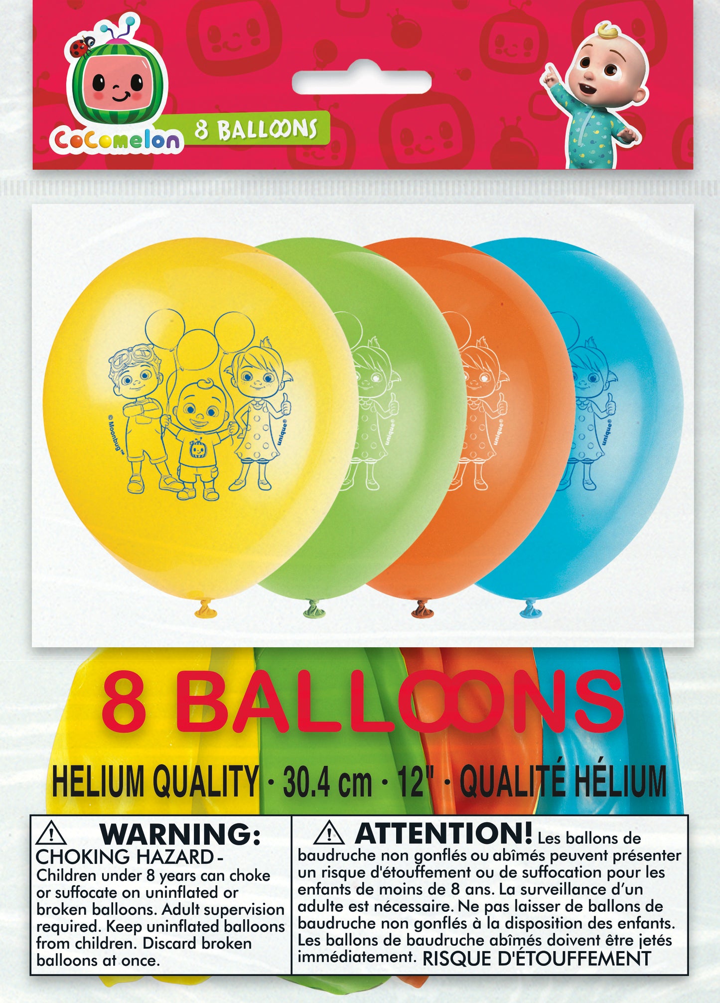 Ballons CoComelon - Ballons enfants Anniversaires 
