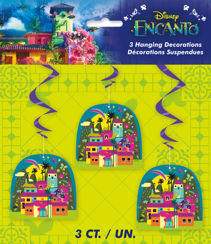 Disney Encanto Hanging Swirl Decorations, 3-pc