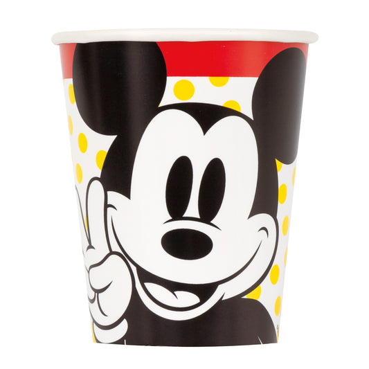 Gobelets en papier Disney Mickey Mouse 9 oz, 8 pces