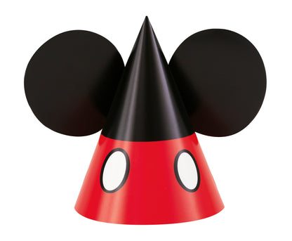 Chapeaux de fête Disney Mickey Mouse, 8 pces