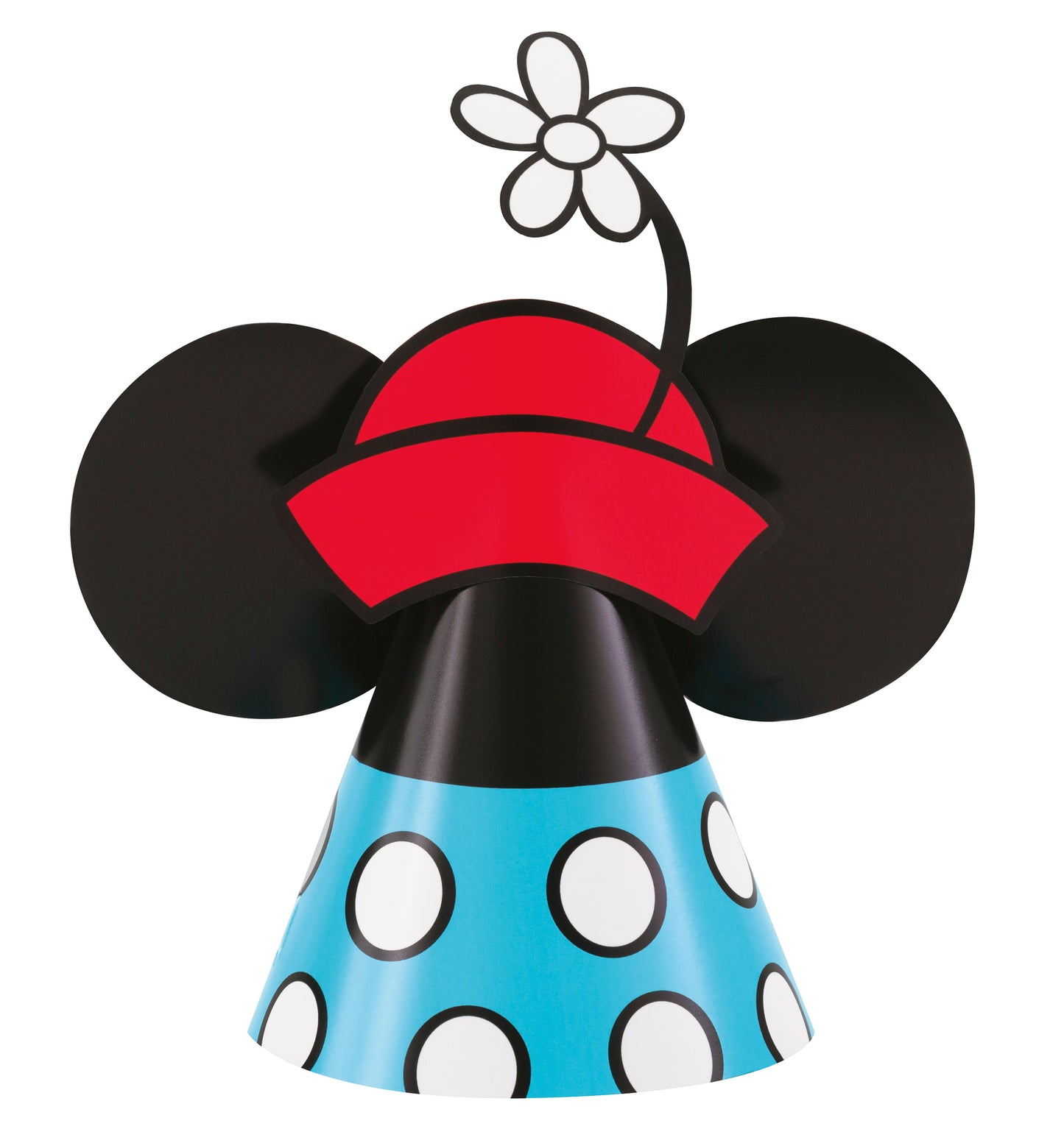 Chapeaux de fête Disney Mickey Mouse, 8 pces