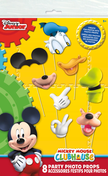 Disney Mickey Mouse Photo Booth Props, 8-pc