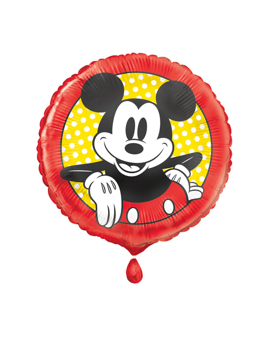 Disney Mickey Mouse Round Foil Balloon, 18"