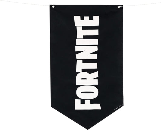 Fortnite Fabric Pennant Banner, 12" x 21"