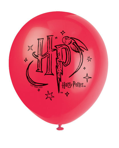 8 ballons latex Harry Potter 30 cm