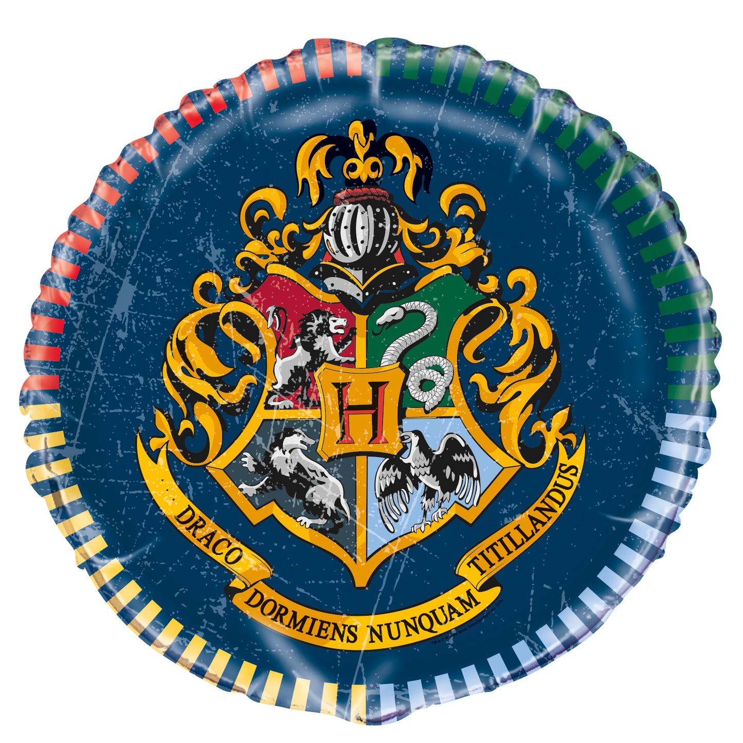 Harry Potter Round Foil Blue Balloon, 18"
