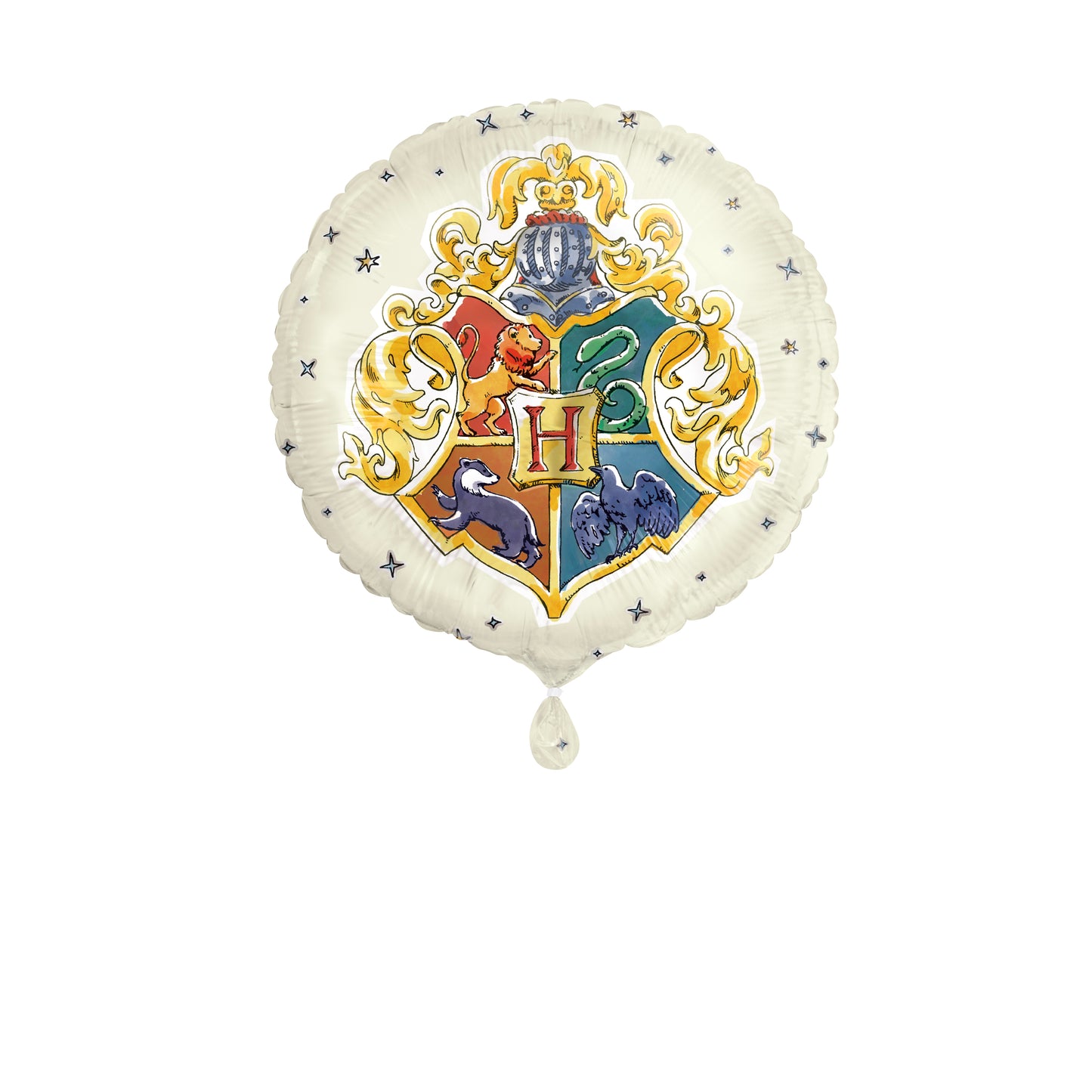 Harry Potter Round Foil White Balloon, 18"